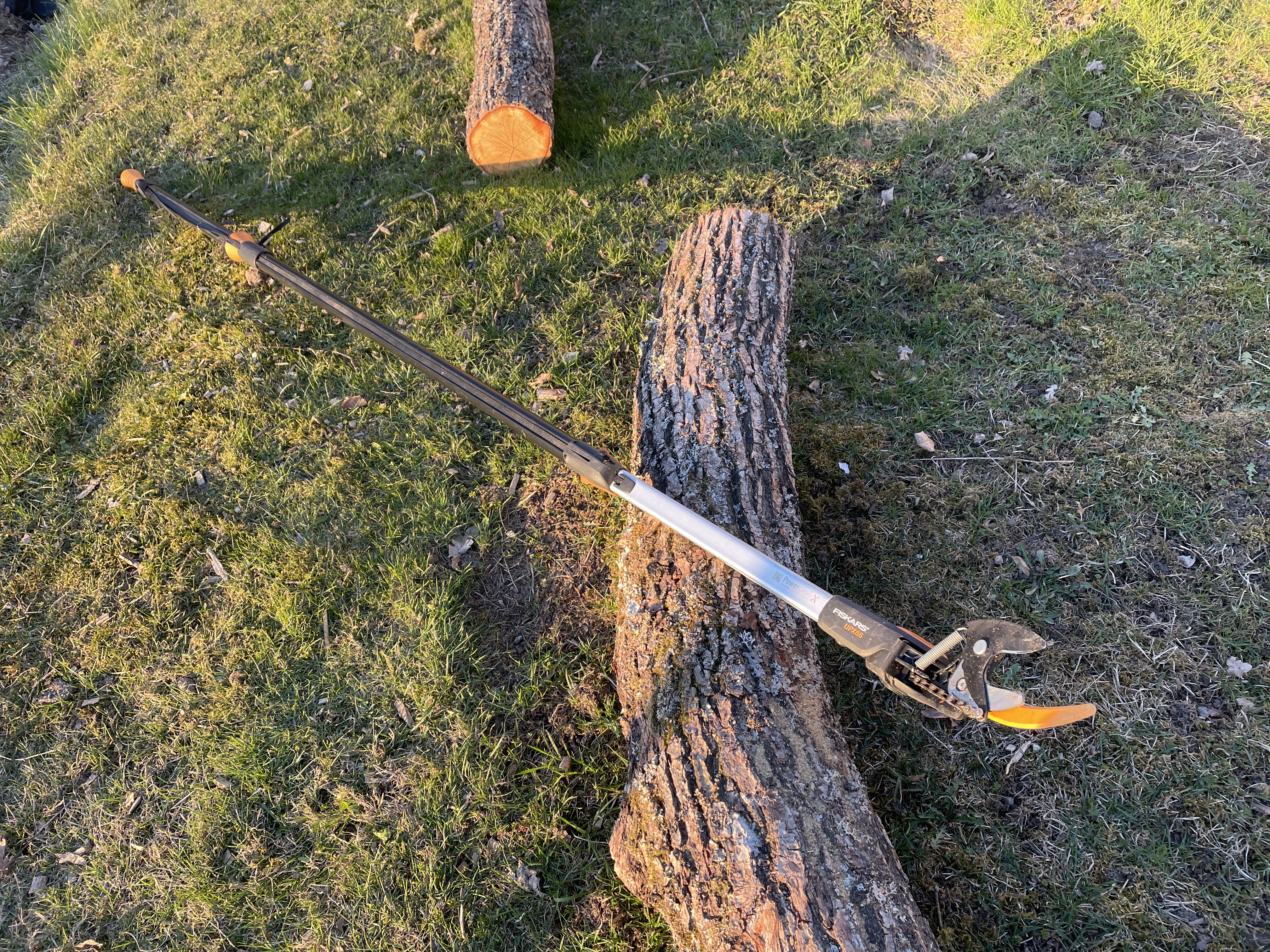 Teleskopisk grensax