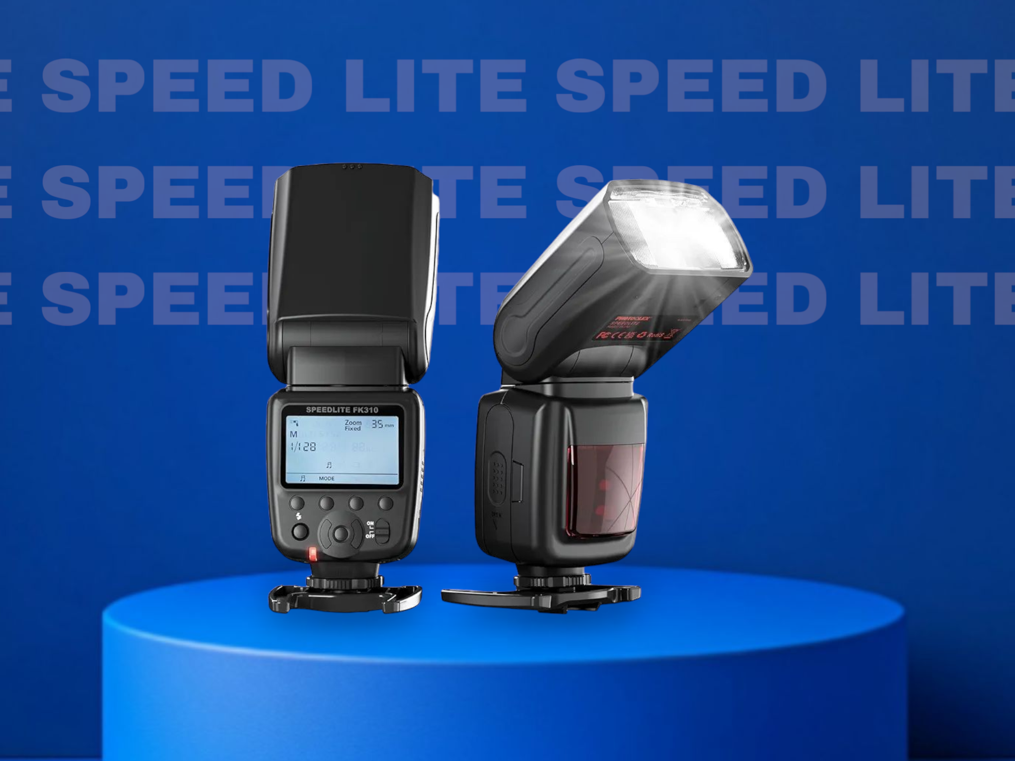 Flash speedlite for canon/nikon/sony/panasonic/olympus/fujifilm/pentax