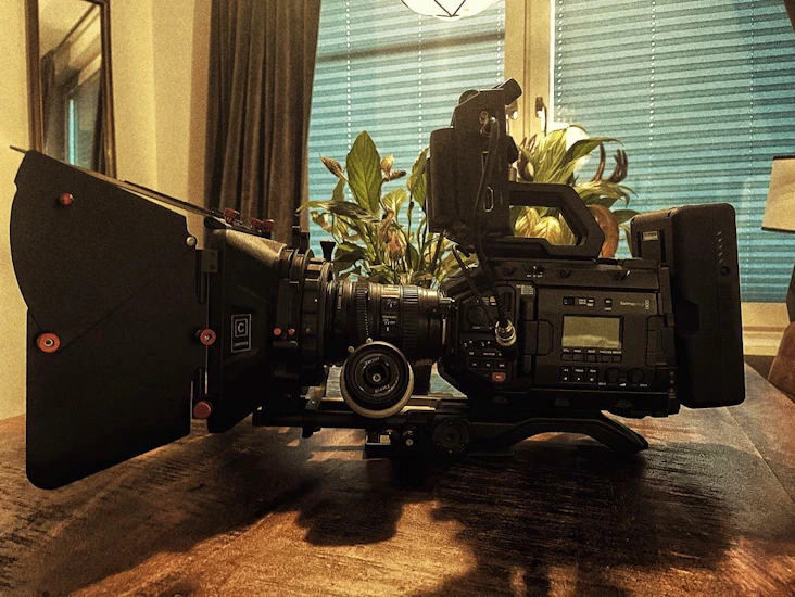 Blackmagic ursa mini pro 4.6k komplett kit