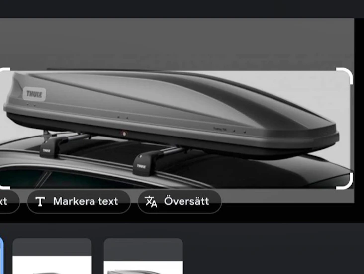 Thule takbox smidig men rymlig