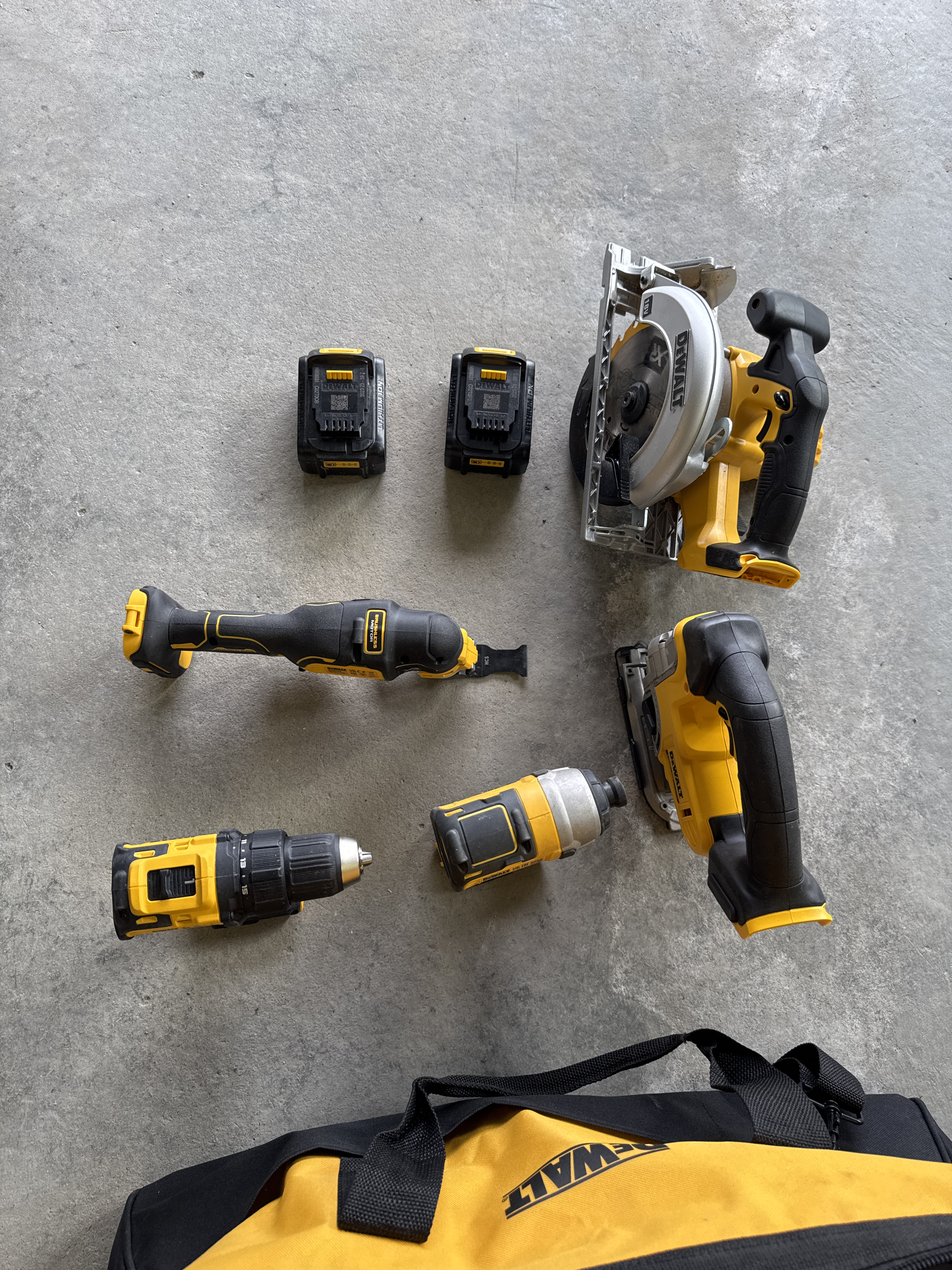 Dewalt verktøysett