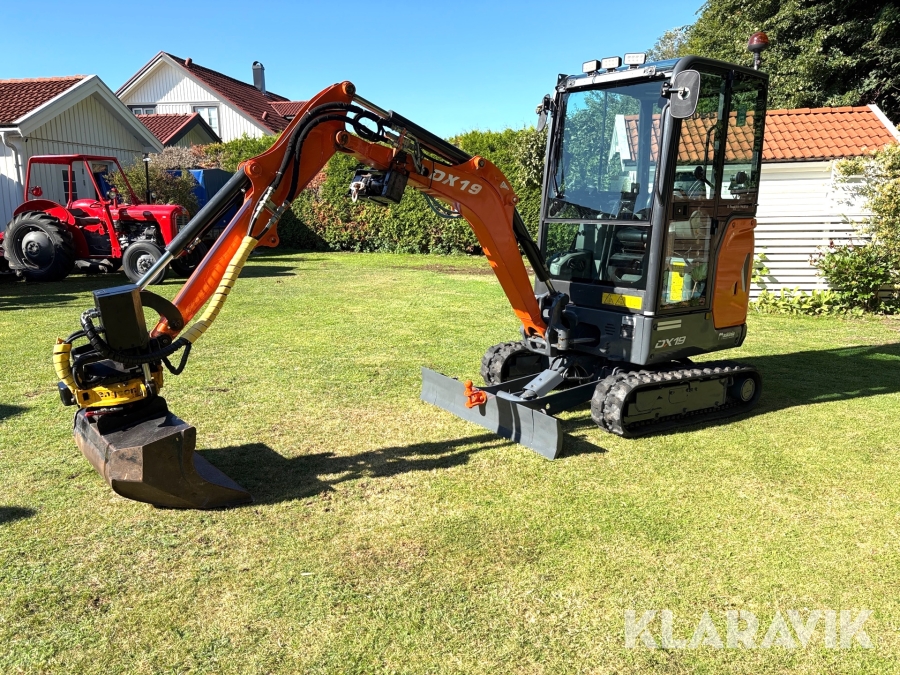 Minigrävare 1,8 ton