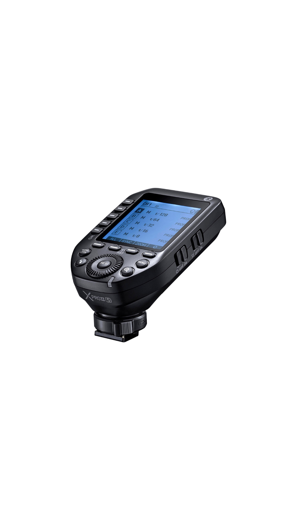 Xpro ii 2.4ghz wireless flash trigger
