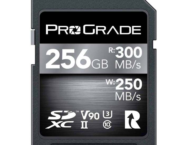Prograde digital 256gb uhs-ii sdxc