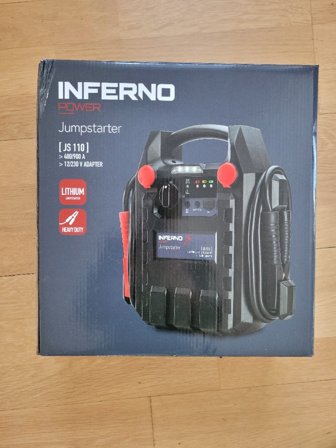 Jumpstarter inferno js 110