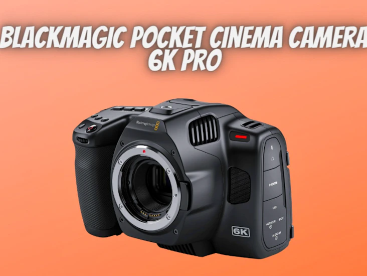 Blackmagic pocket cinema camera 6k pro body