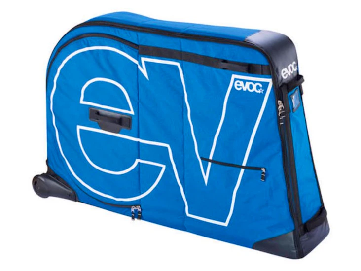 Evoc bike travel bag blue