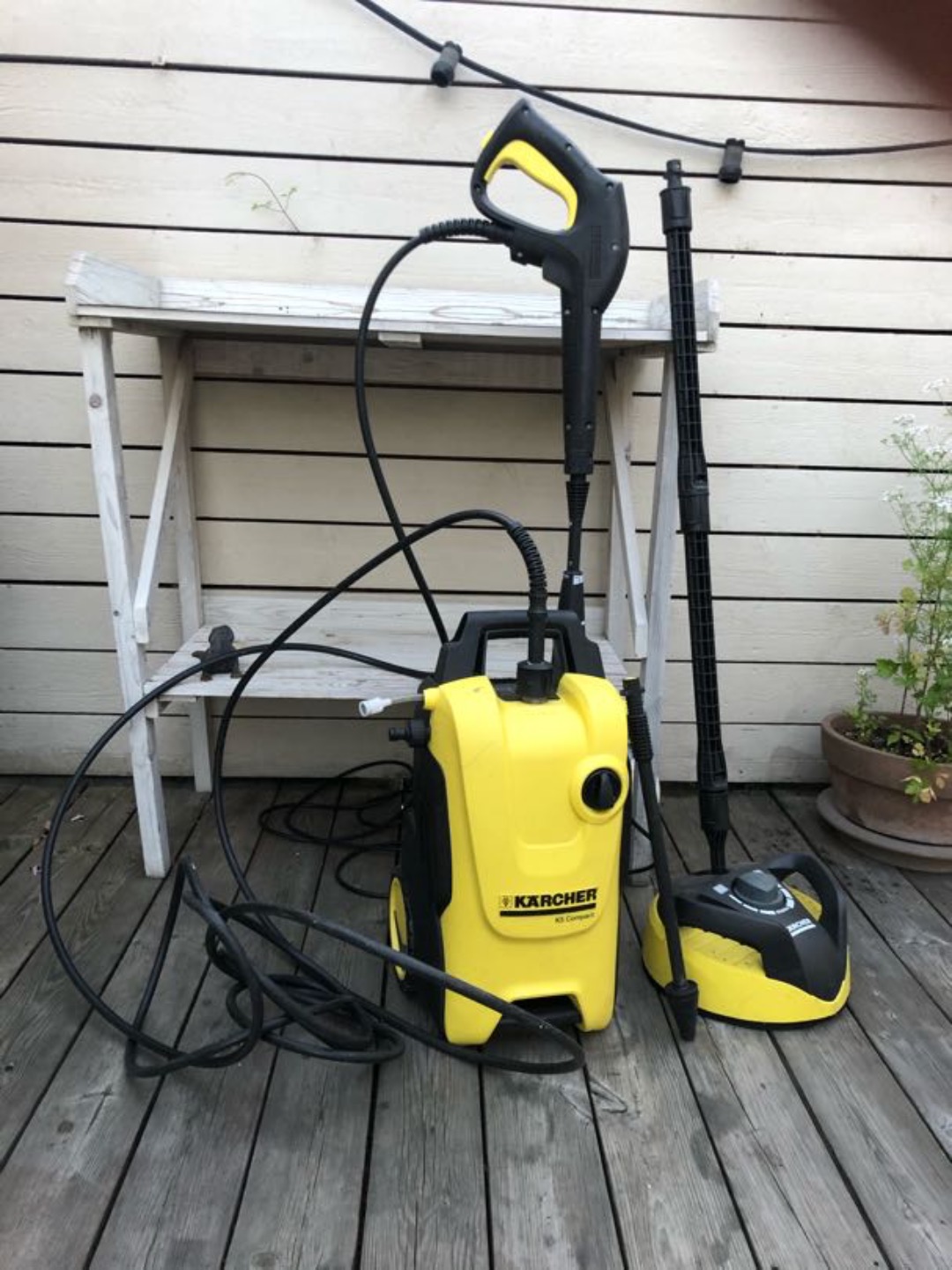 Högtryckstvätt inkl altantvätt