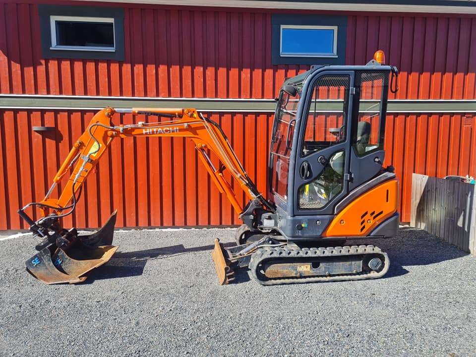 Minigrävare hitachi 1,9t