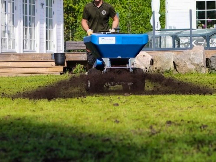 Dressmaskin/spridare/topdresspridare