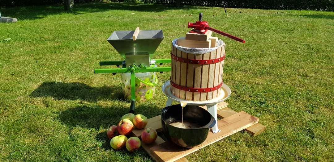 Fruktkross och fruktpress.