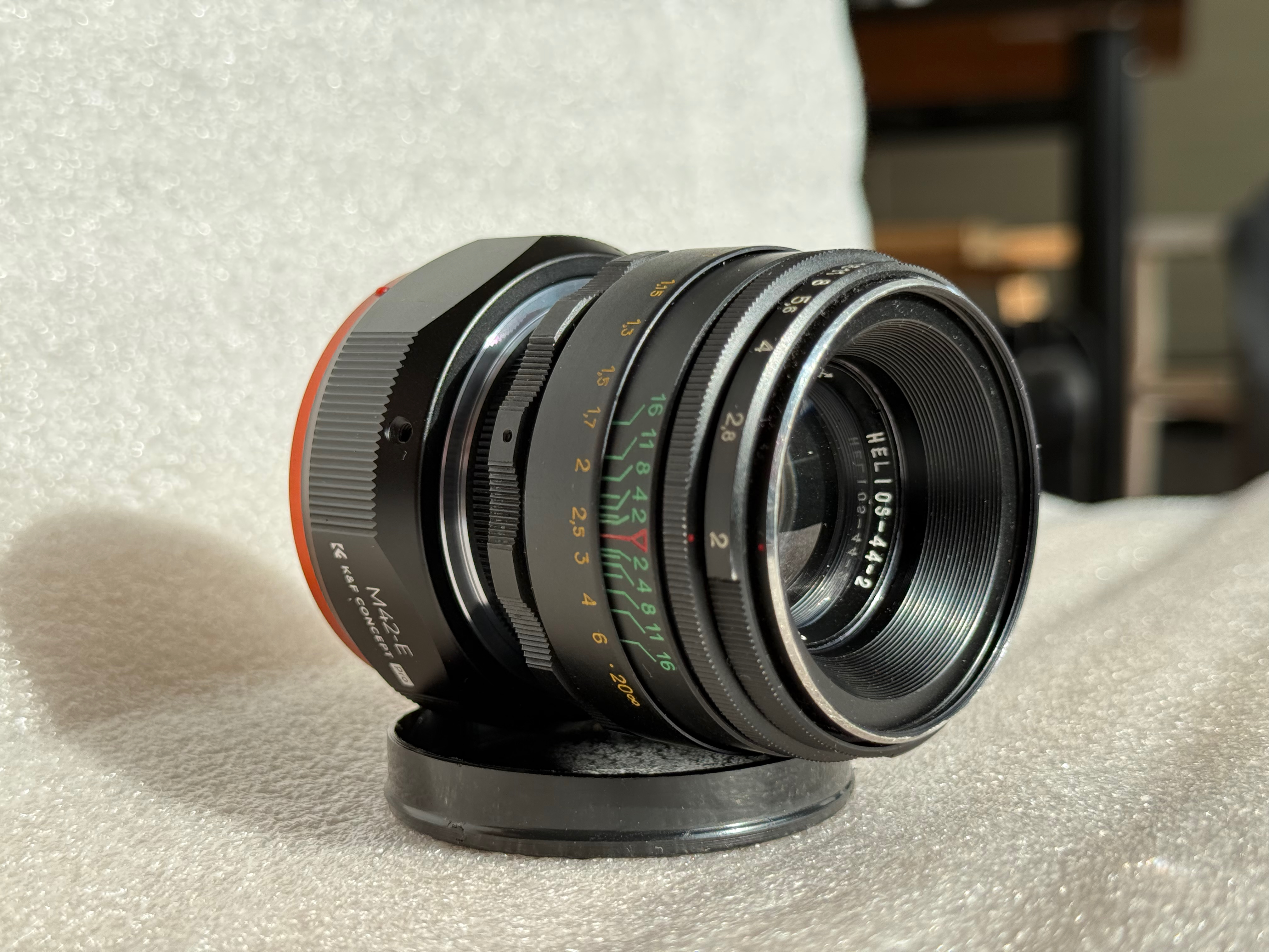 Helios 44-2 58mm f2.0 sony e mount - soviet vintage prime  lens - legendary swirly bokeh 