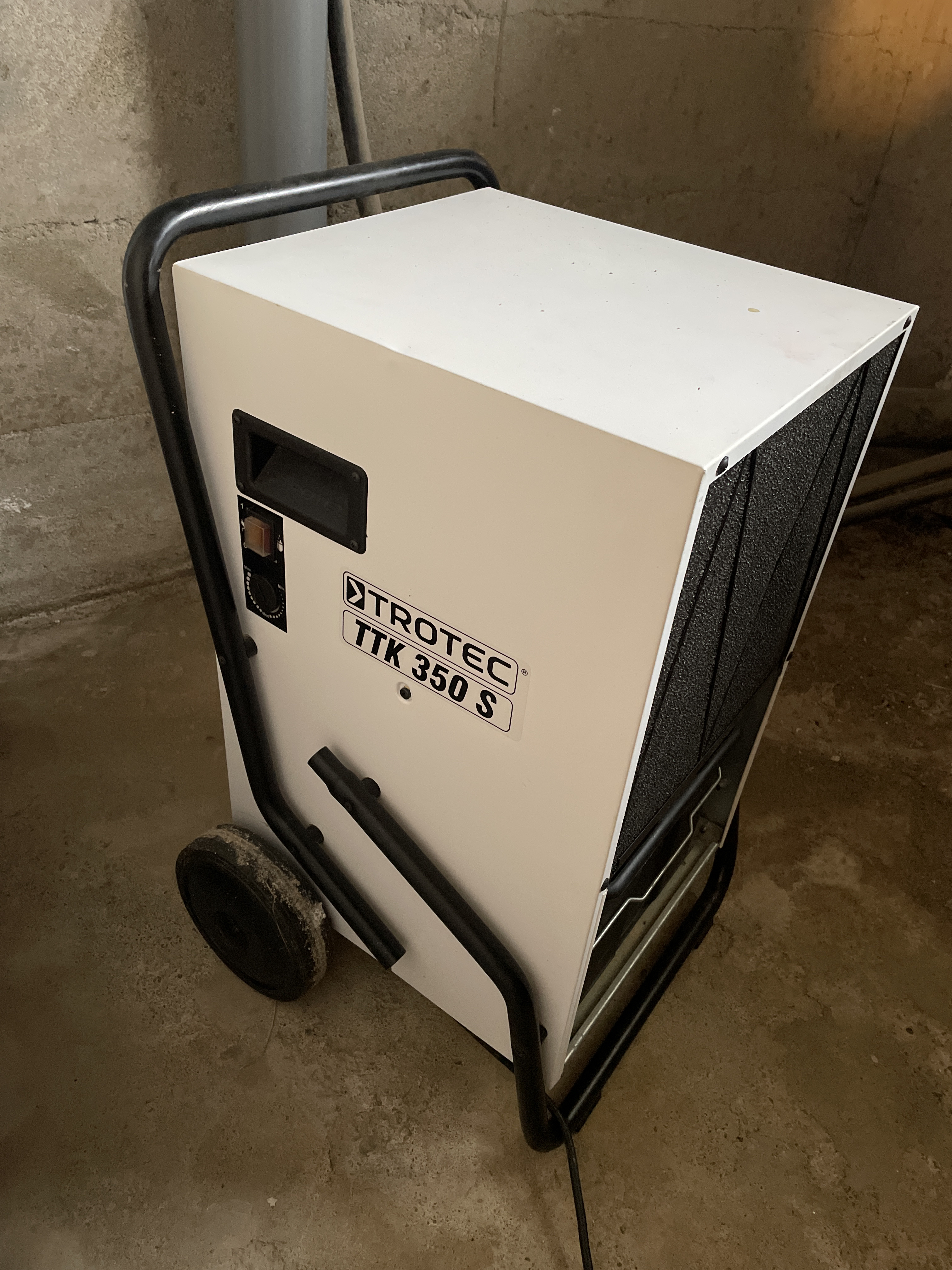 Rakennuskuivain trotec ttk 350 s