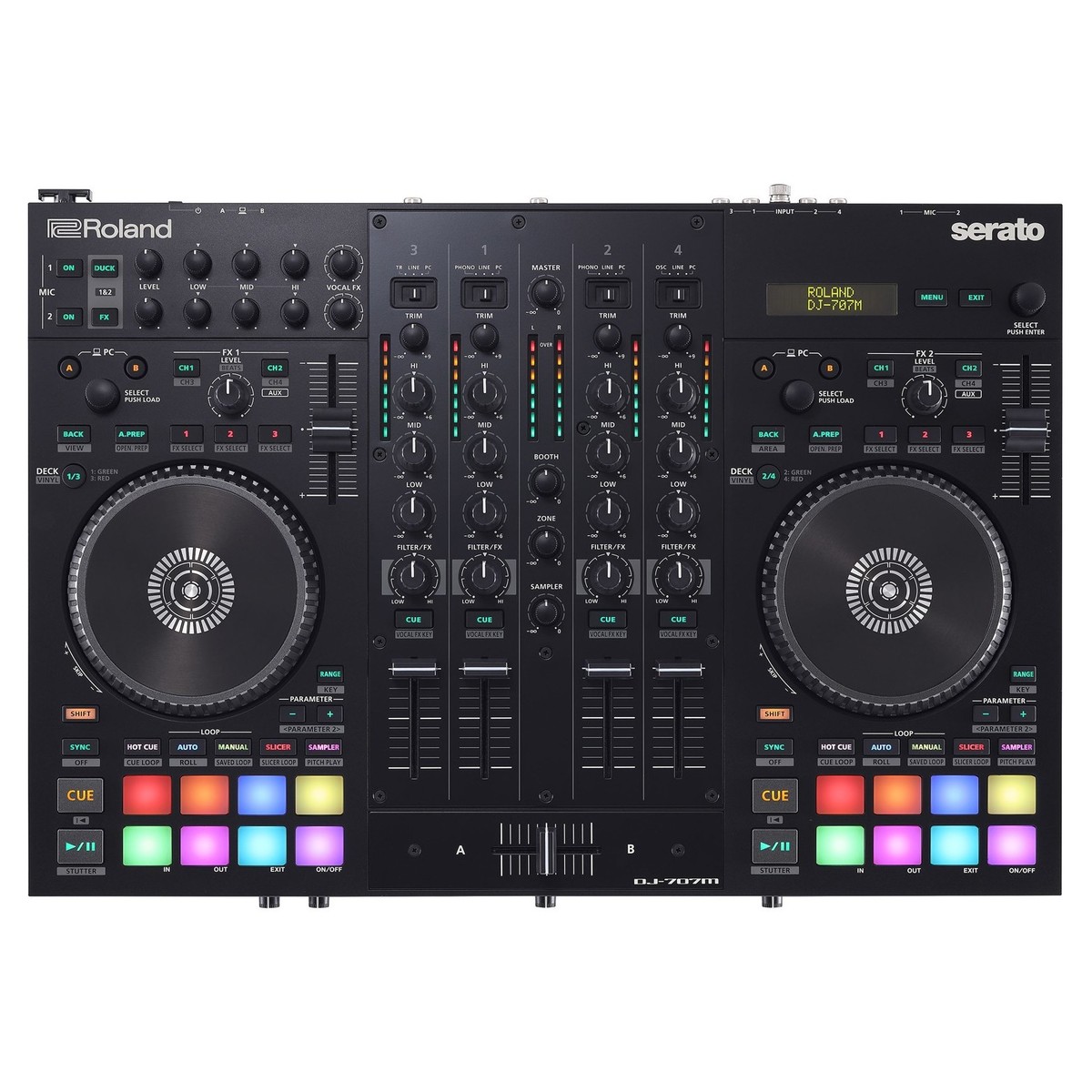 Roland dj-707m – pro dj controller for events & gigs
