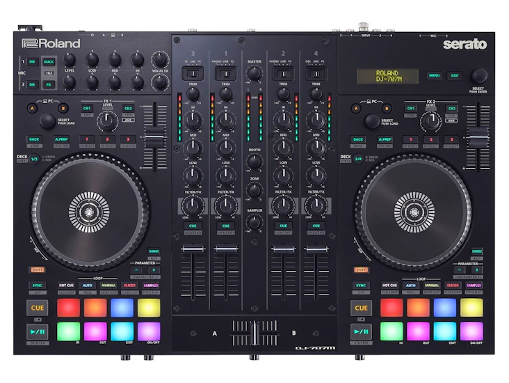 Roland dj-707m – pro dj controller for events & gigs