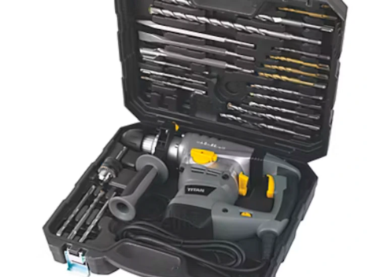 Titan corded sds plus drill & drill bits