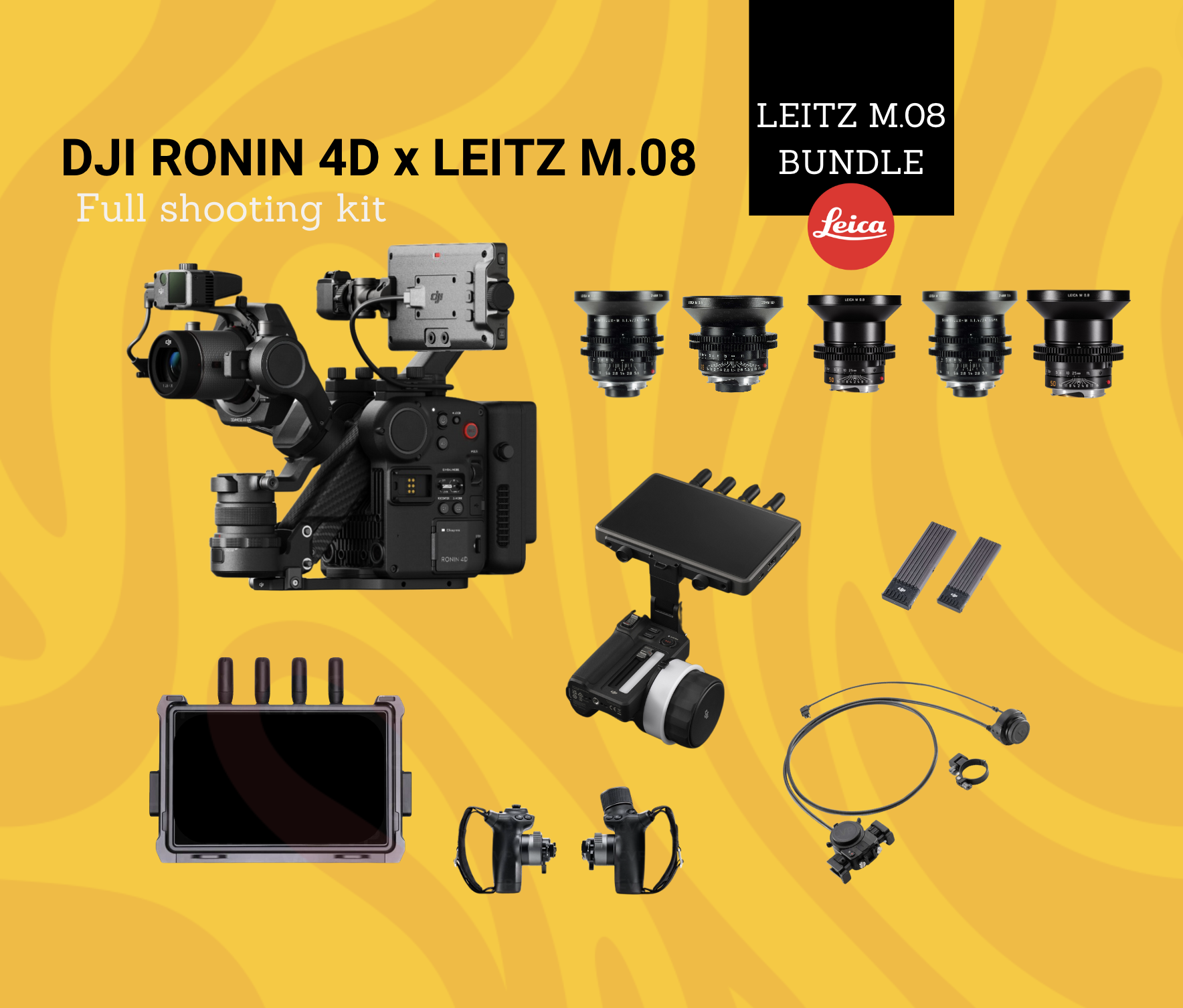 Rent DJI Ronin 4D x Leitz M. 08 Bundle from Ronin 4d Specialist
