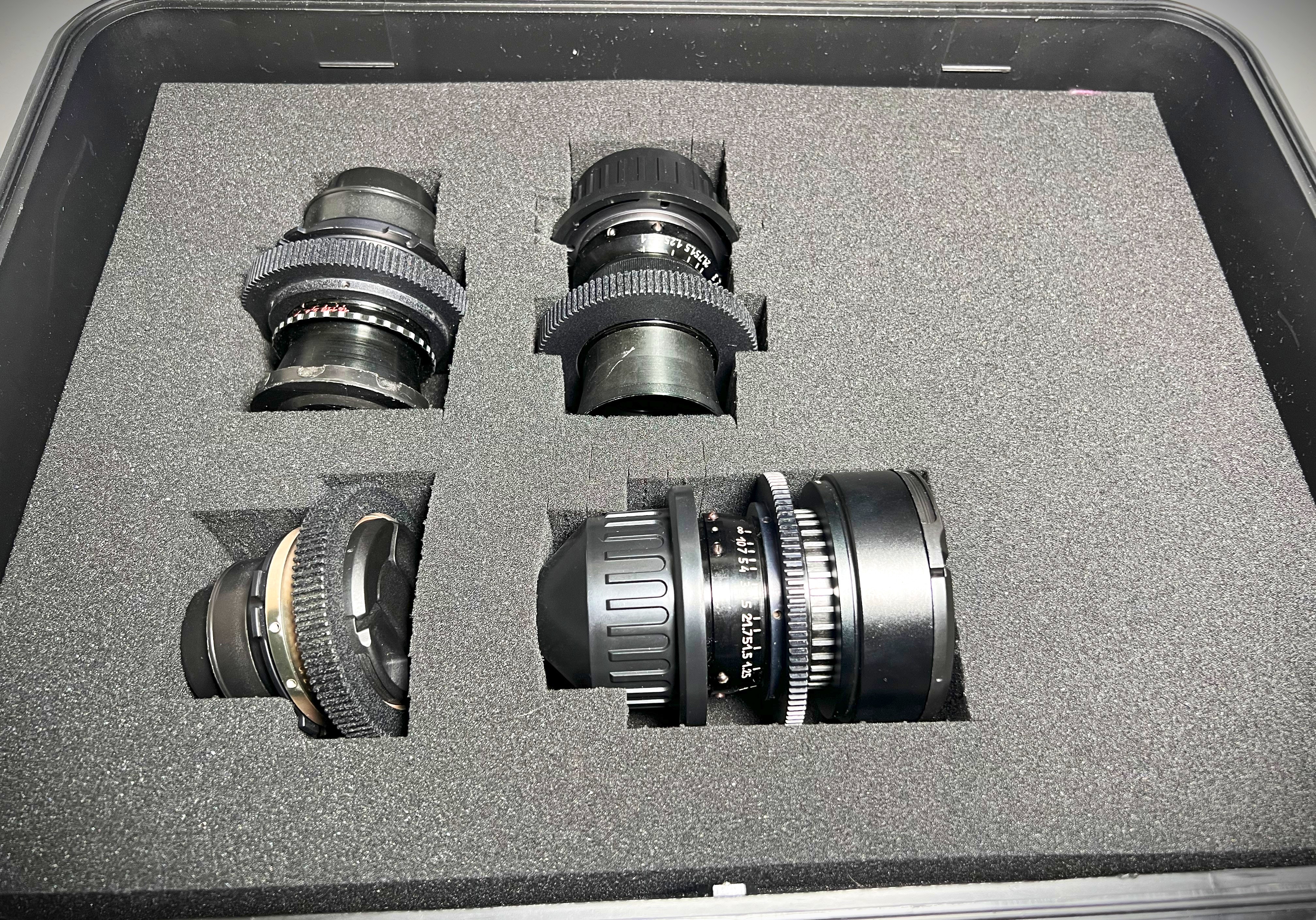 Rent 4x Vintage Lomo OKC Super Speed rehoused PL Lenses set from