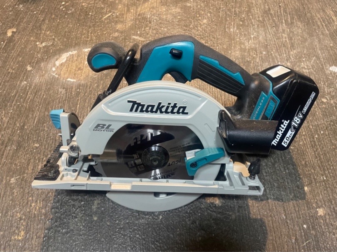 Cirkelsåg makita med styrskena 