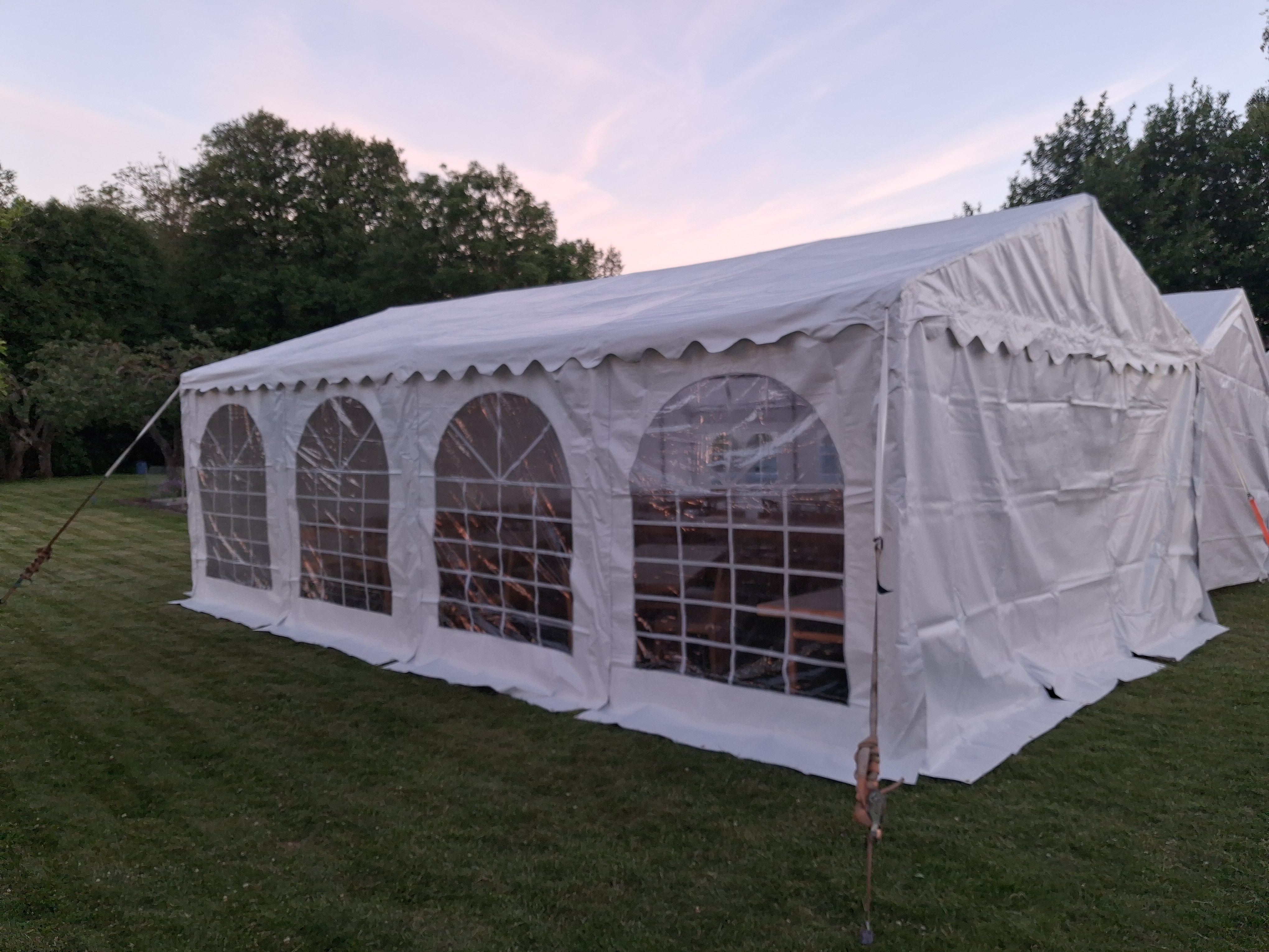 Festtält/partytält 5×8m