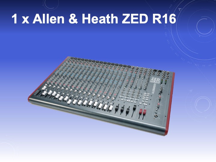 Allen & heath zed r16 