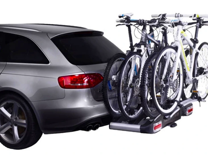 3-4 cyklar thule cykelhållare dragkrok