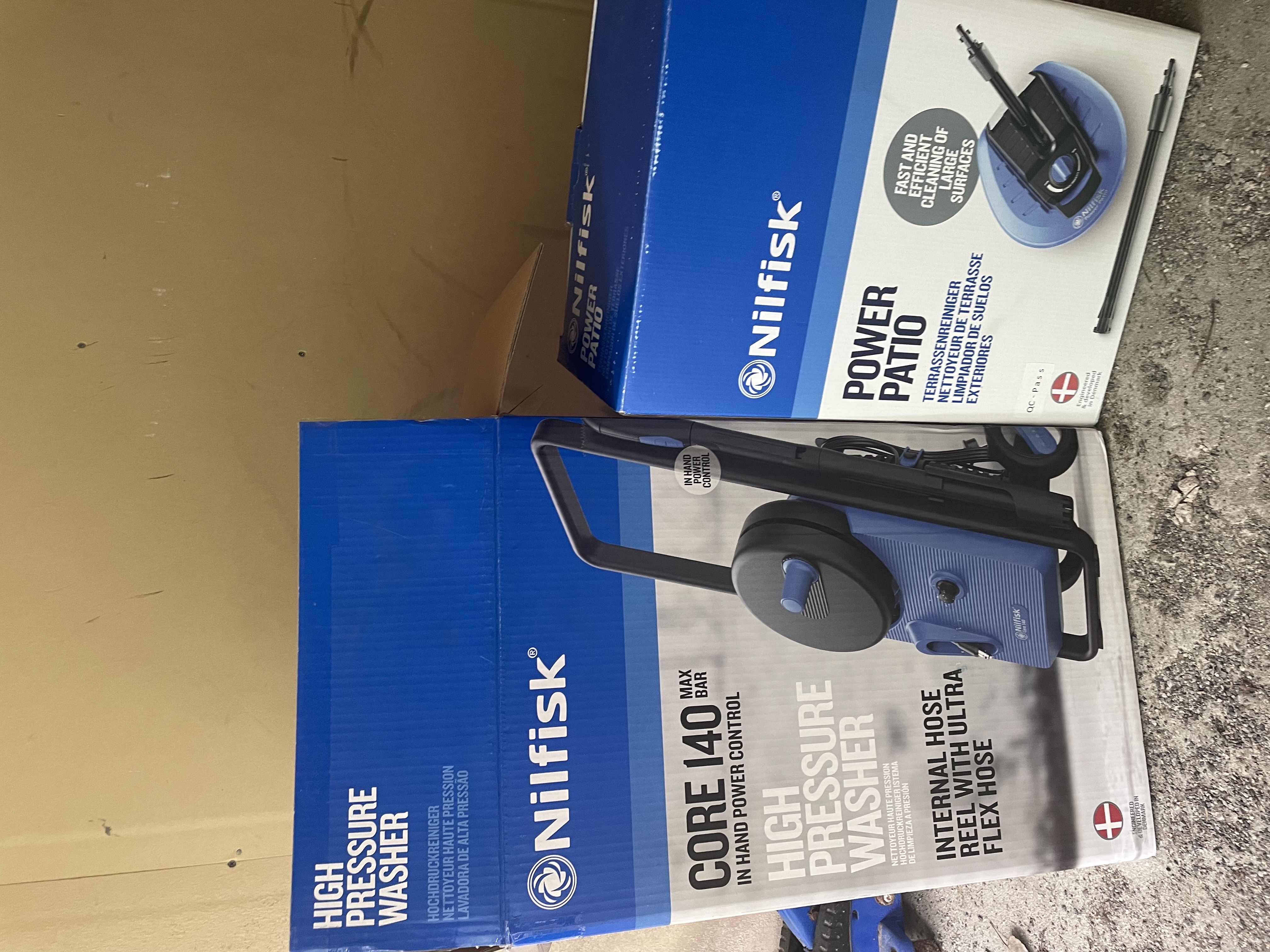 Nilfisk høytrykkspyer & terrasevasker
