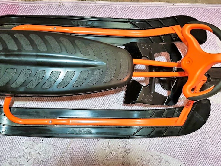 Snowracer pulka kälke