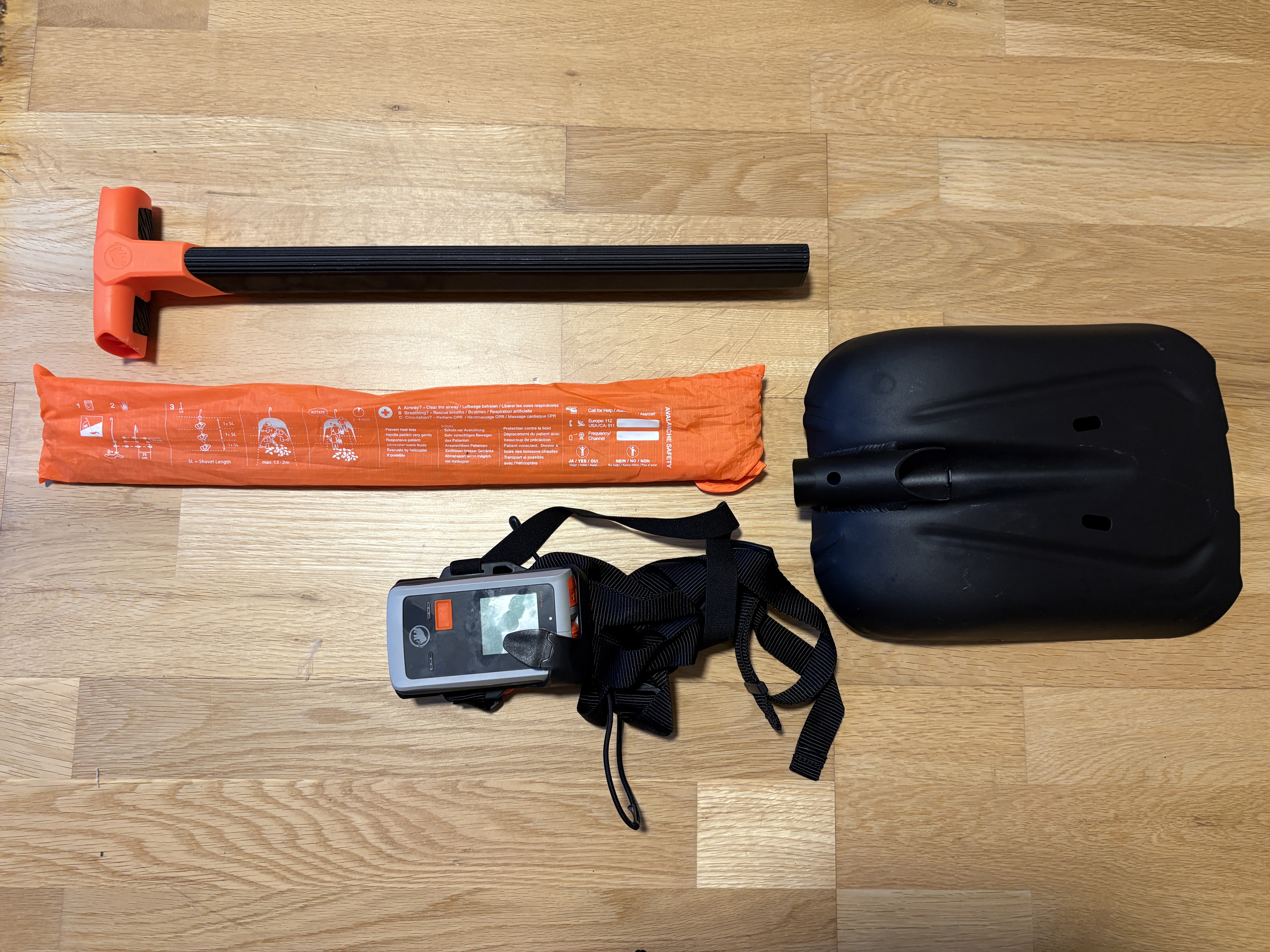 Komplett skredsett // mammut barryvox