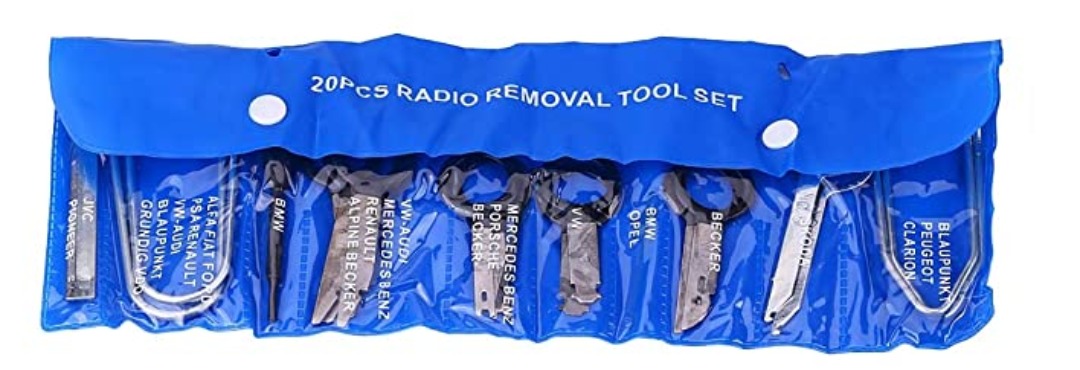 Verktyg för borttagning av bilstereo