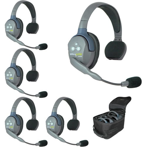 Eartec ultralite hd wireless comms – 5 person