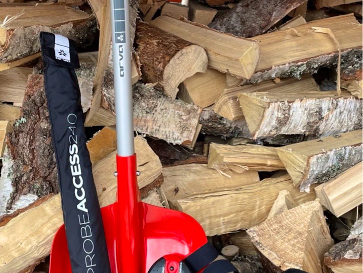 Piippari, sondi ja lapio