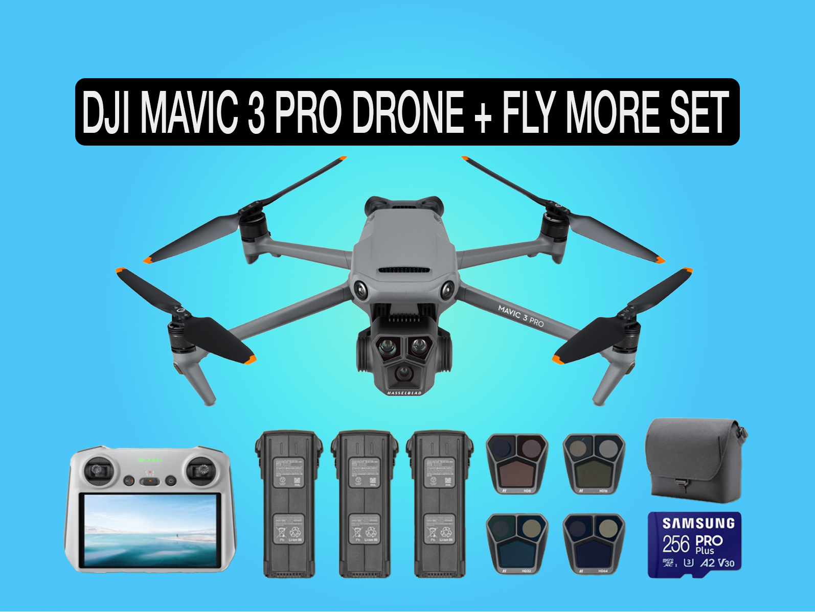 Dji mavic 3 pro fly more combo with dji rc