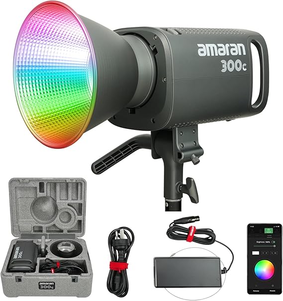 Aputure amaran 300c lighting kit