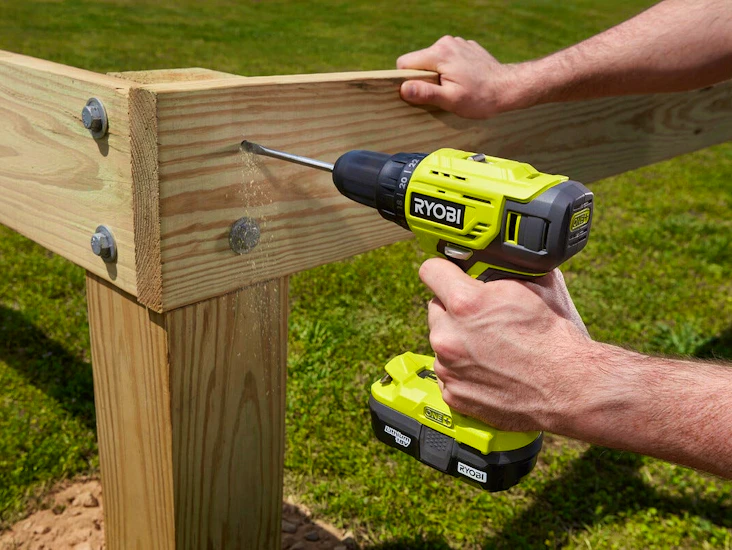 Ryobi skruvdragare batteridriven