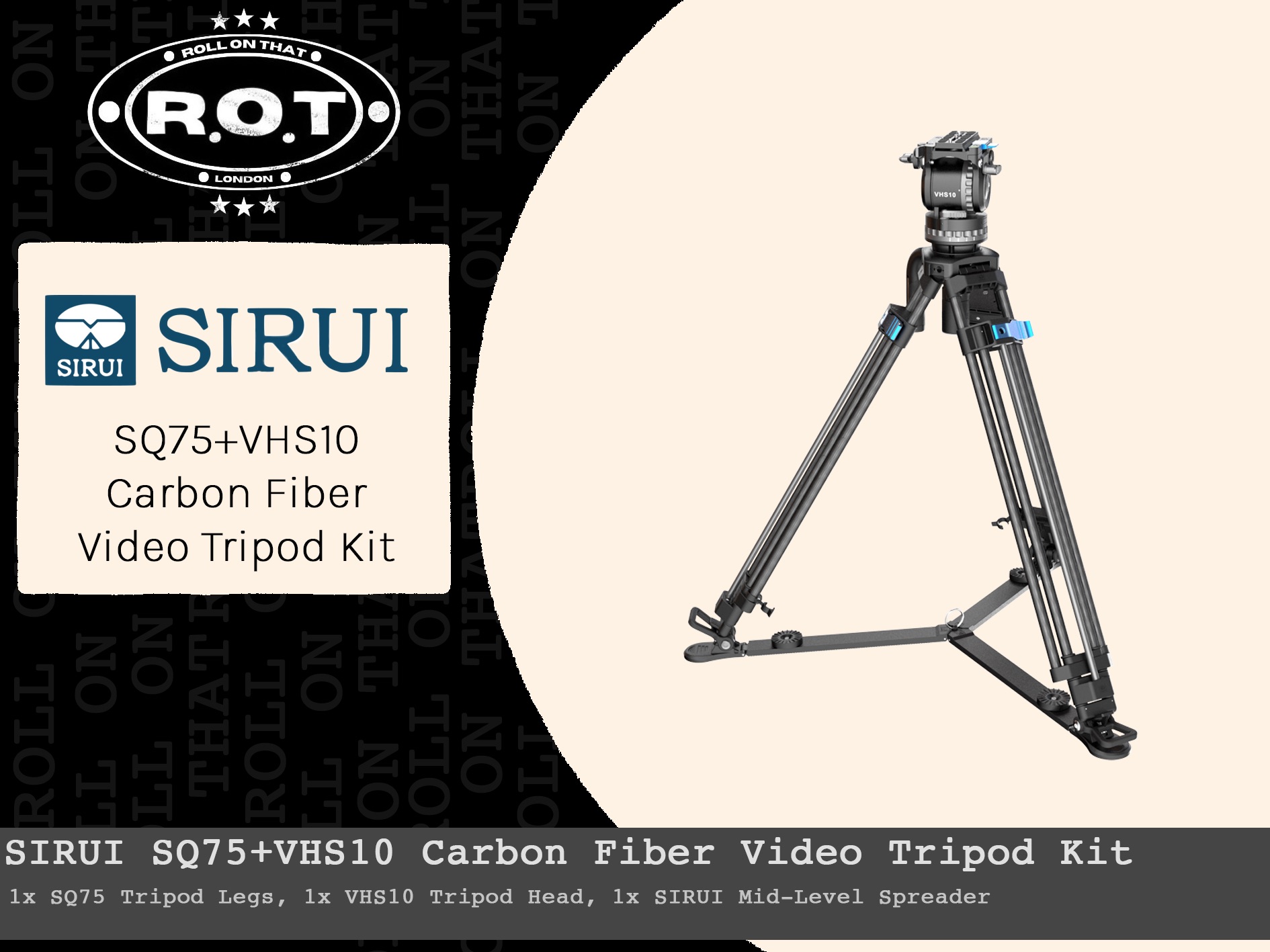 Sirui sq75 tripod