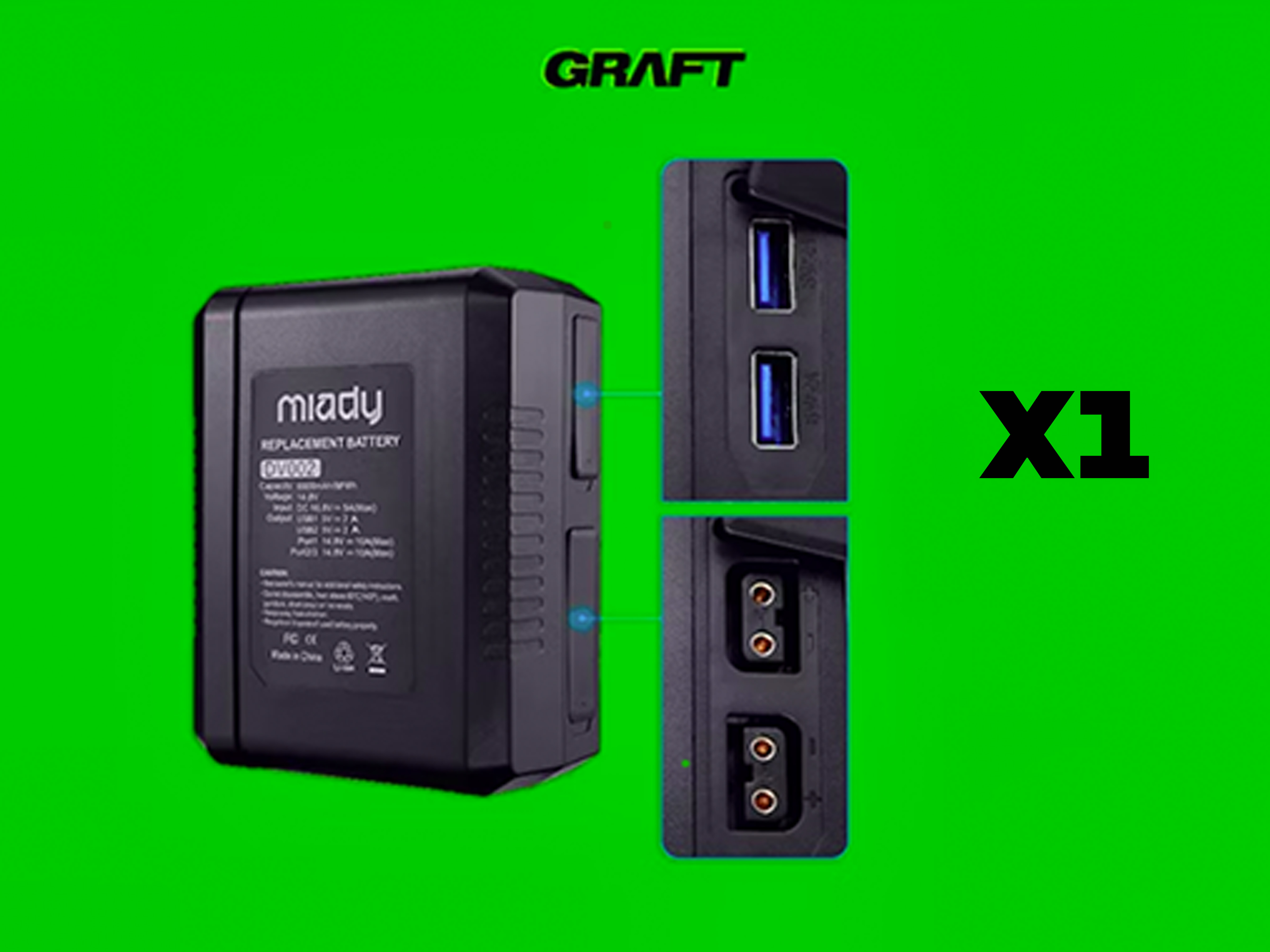 V-mount batteries 98wh 