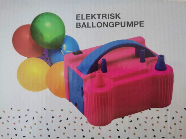 Elektrisk ballongpumpe