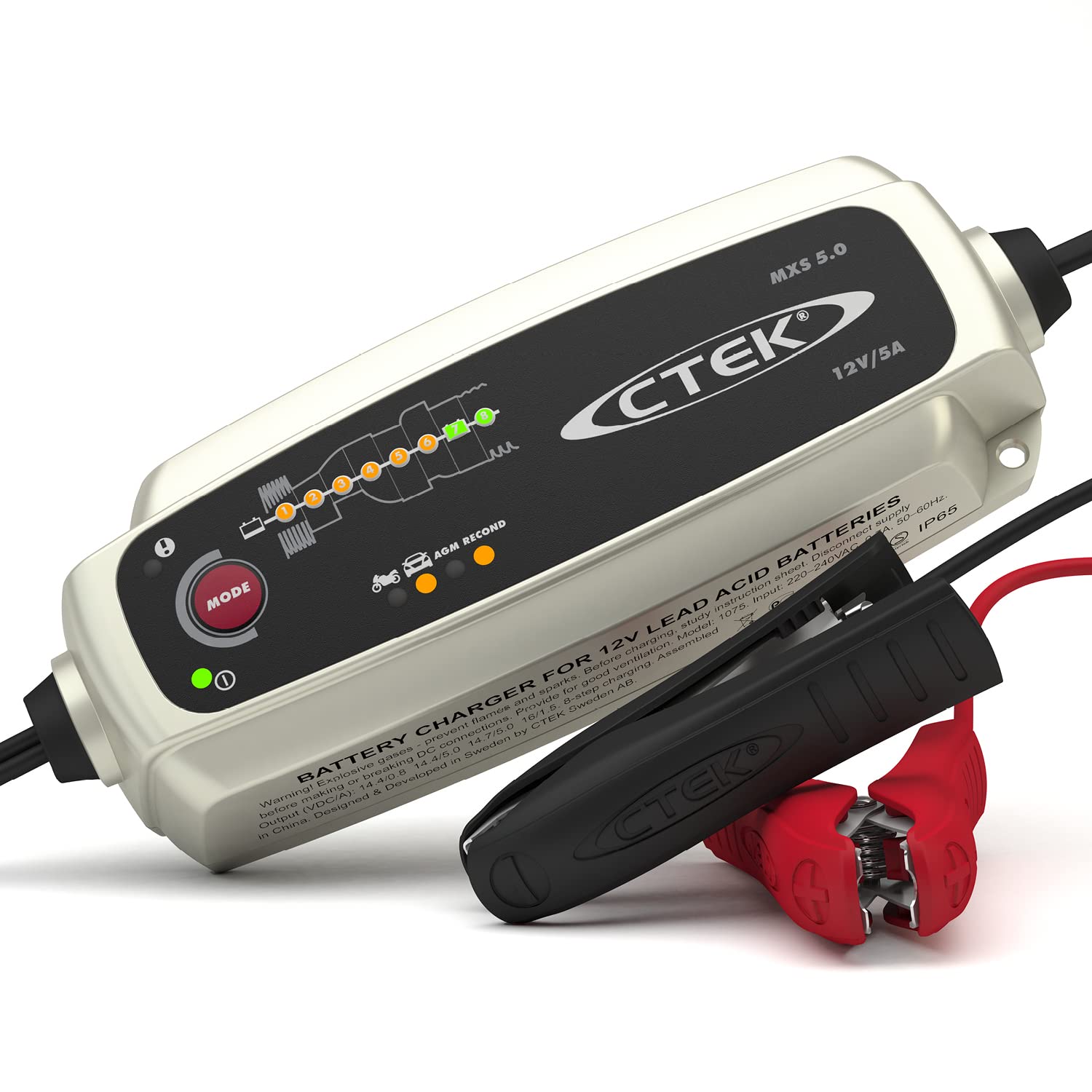 Batteriladdare mxs 5.0 – smidig & smart laddare
