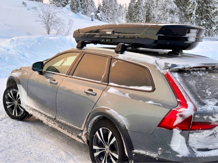 Thule motion xt alpine + volvo takräcken