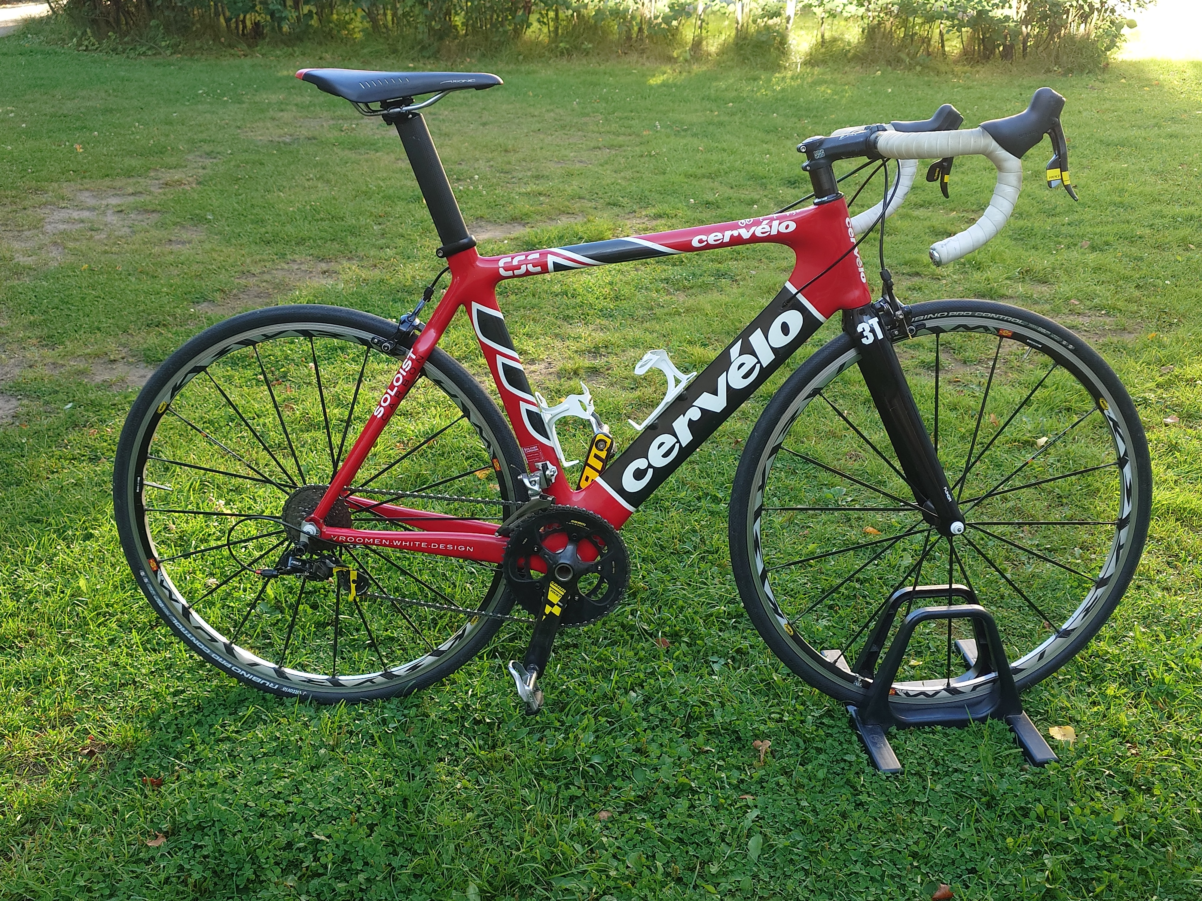 Cervelo soloist carbon 56cm sram red (175-182cm)