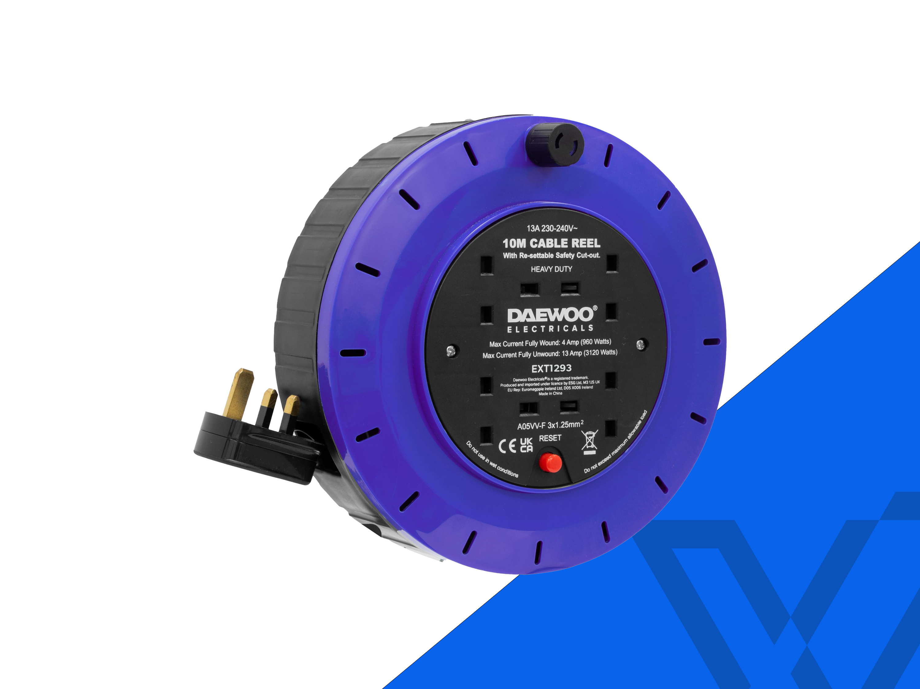 8m drum extension (blue)