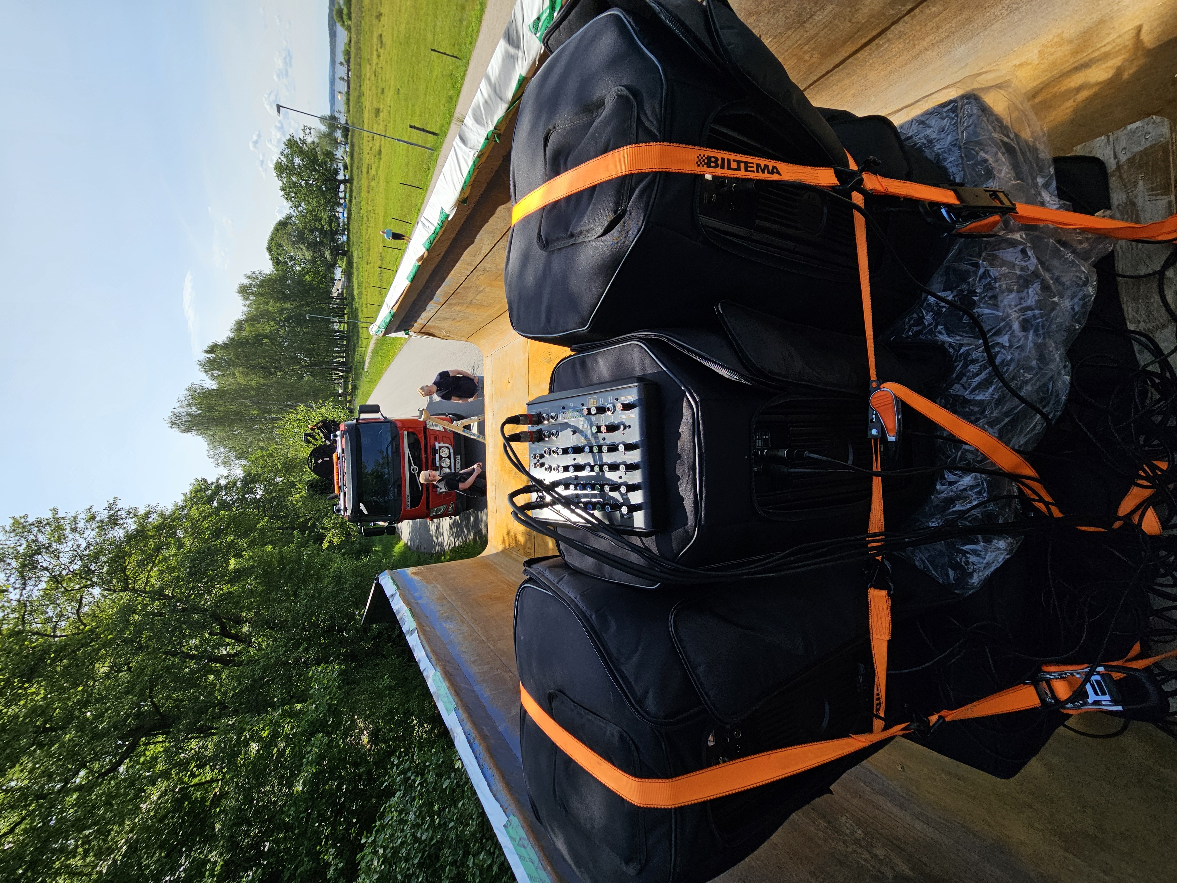 Ljud till studentflak