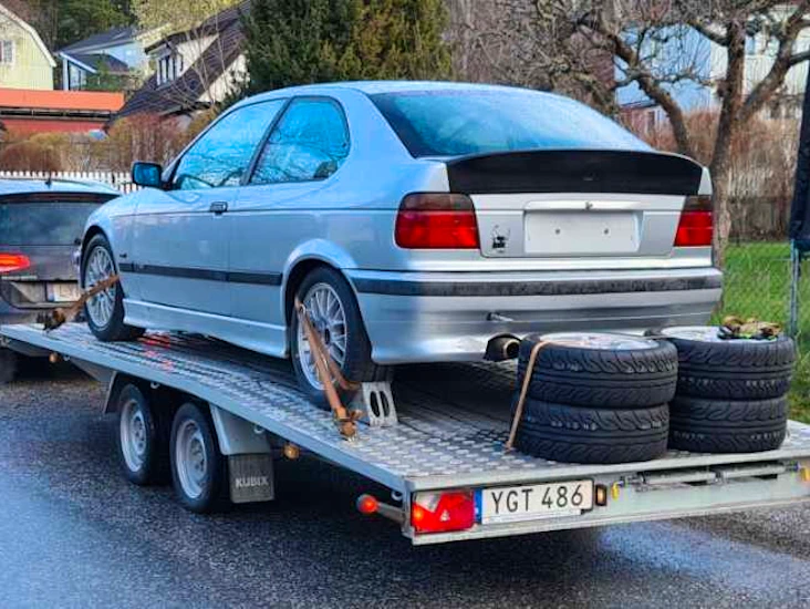 3500kg biltransport/maskinsläp