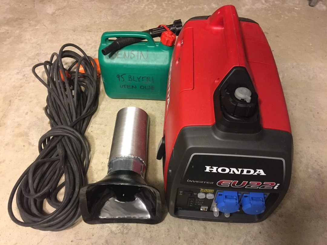 Honda eu 22i strømaggregat med inverter