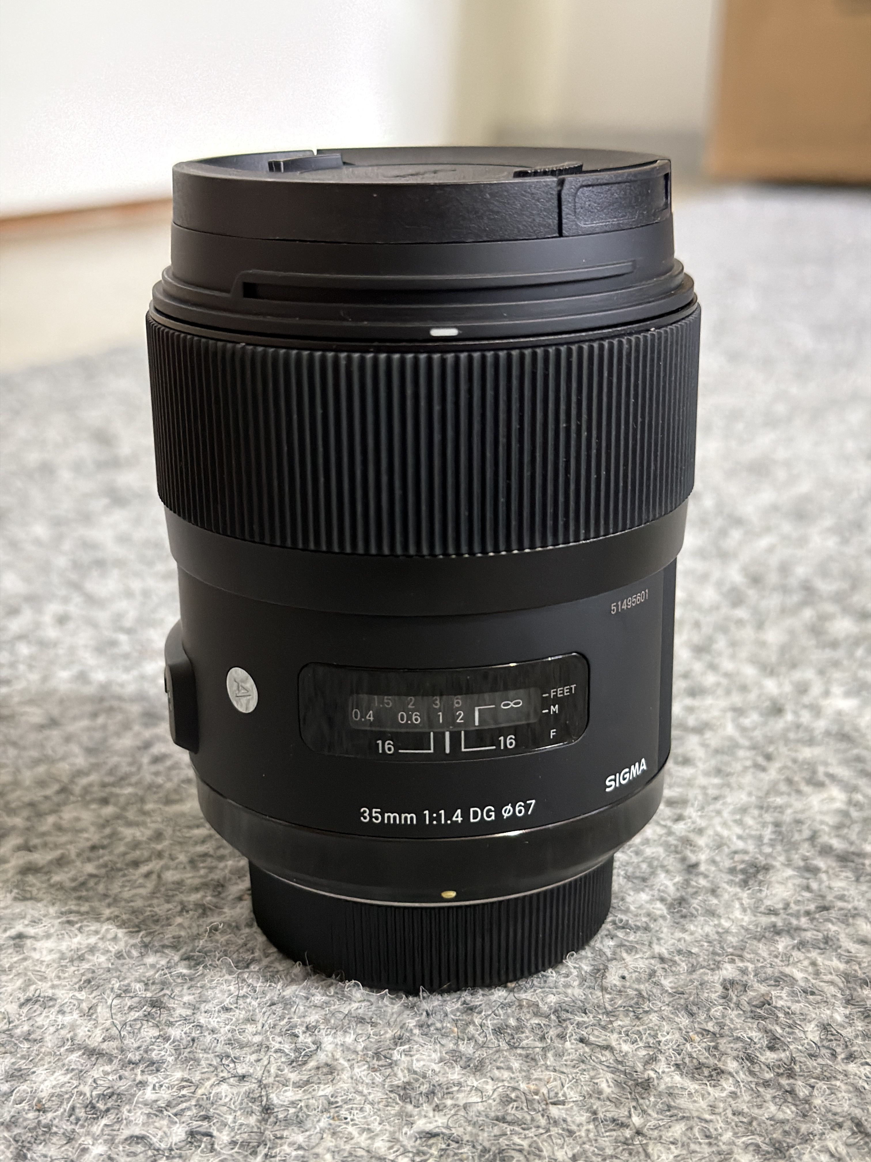Sigma 35mm 1.4 art for nikon f-mount