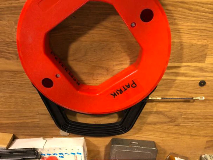 Dragfjäder stål, 25m