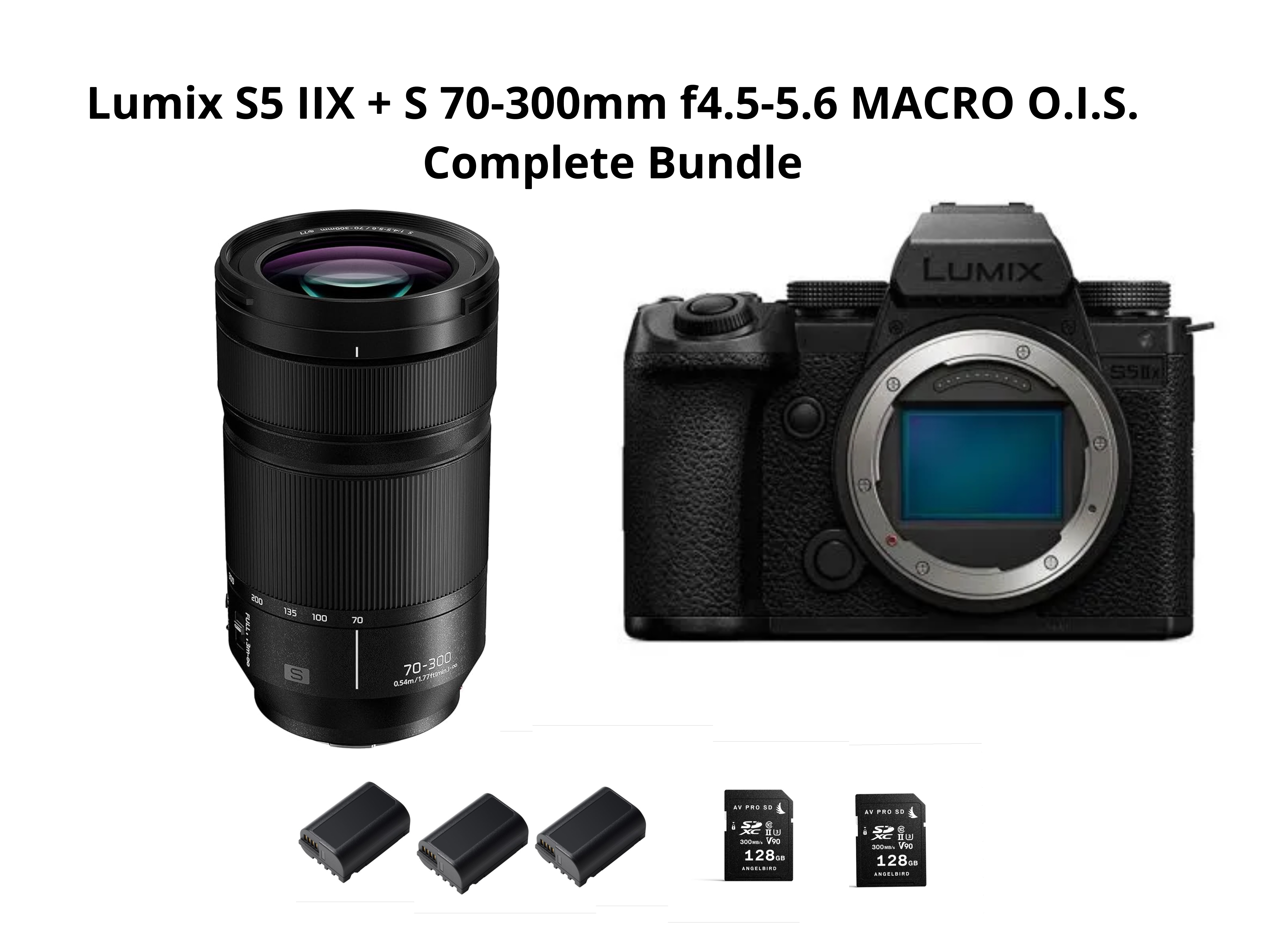 Lumix s5iix + s 70-300mm f4.5-5.6 macro o.i.s. ( lumix s5 ii )