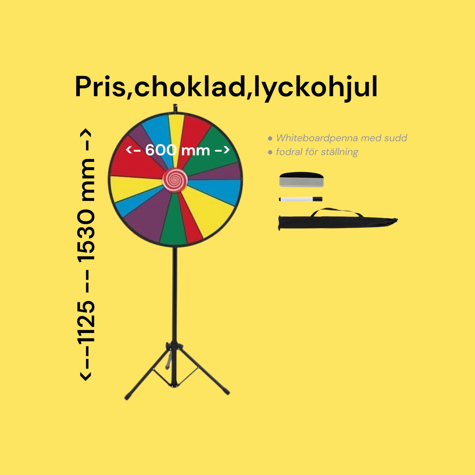 Lyckohjul/ chokladhjul / prishjul 