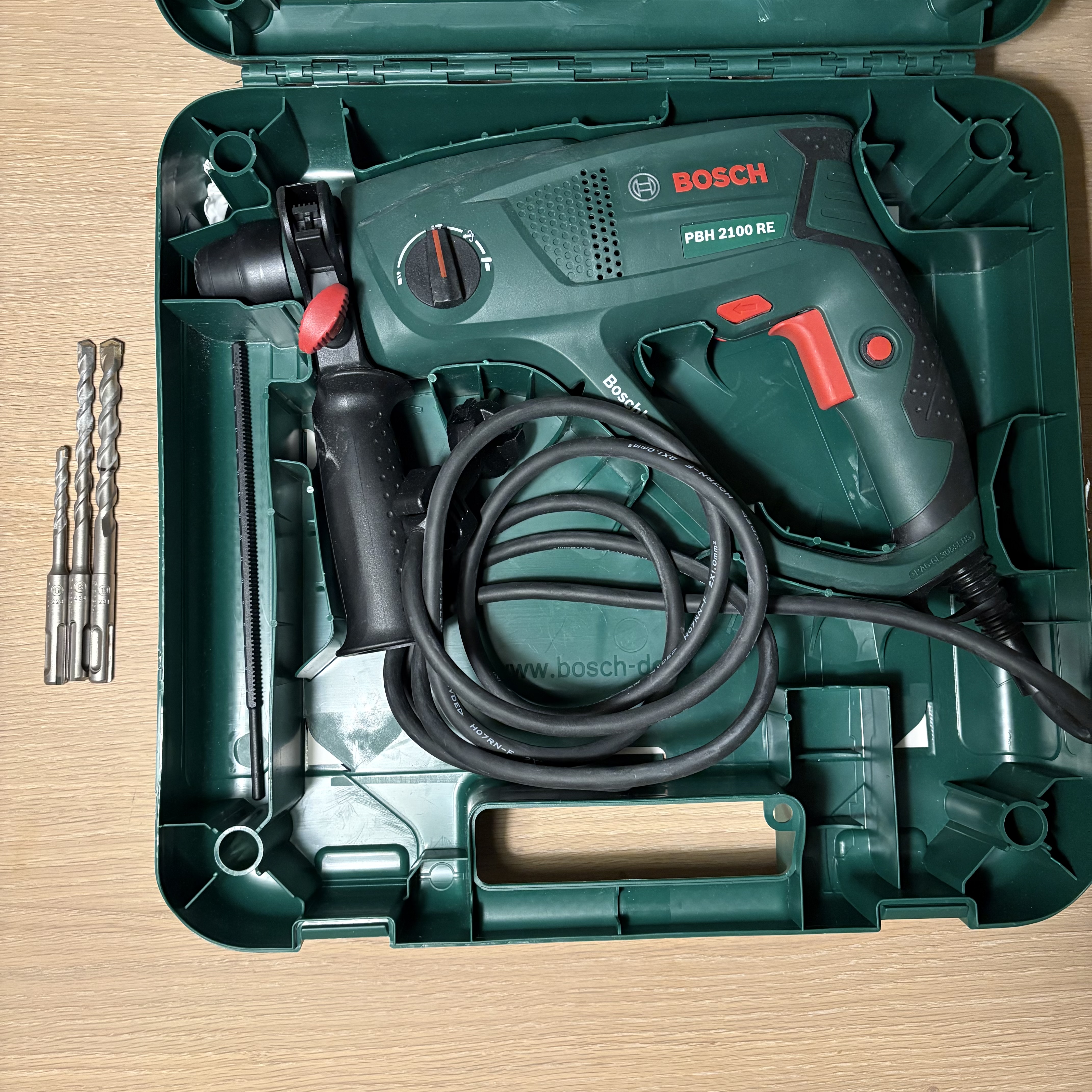 Borhammer til betong & mur – bosch sds-plus 6/8/10 inkludert